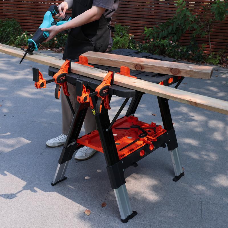 LaborDay Pony Portable Folding Work Table