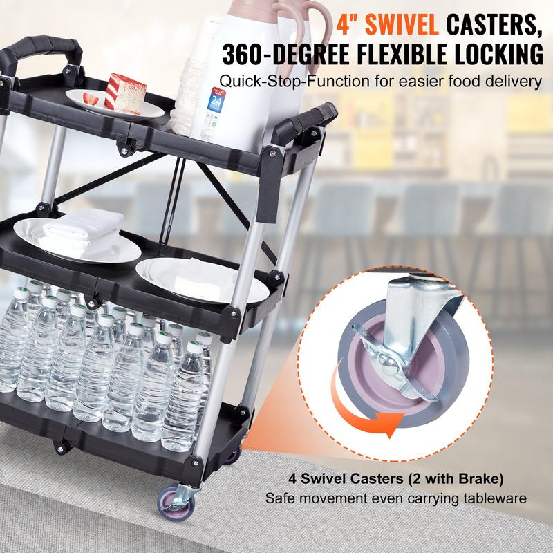 VEVOR Foldable Utility Service Cart