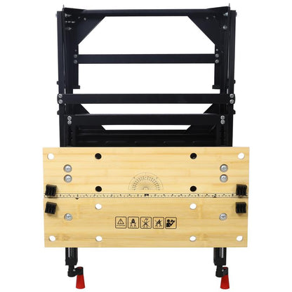 Mount-It! Portable Workbench with Clamps