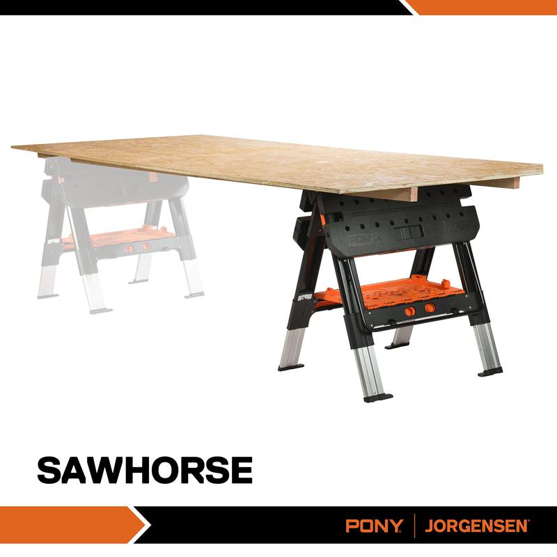 LaborDay Pony Portable Folding Work Table