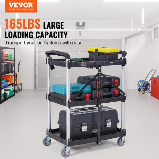 VEVOR Foldable Utility Service Cart